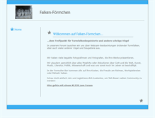 Tablet Screenshot of falken-foermchen.com